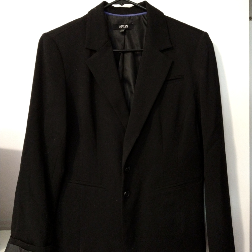 Apt9 black blazer, size 10